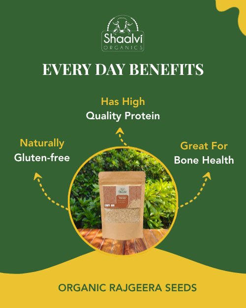 Organic Amaranth seeds - Rajgeera Seeds