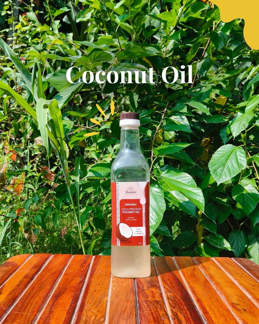 कोल्ड प्रेस्ड नारियल तेल (Cold Pressed Coconut Oil)