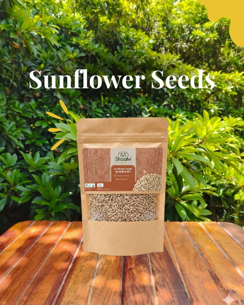 Organic Sunflower Seeds - Surajmukhi Ke Beej